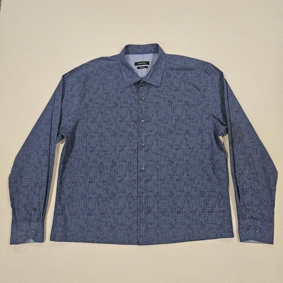 Bugatchi Shaped Fit Button Down XXL - Picture 2 of 5